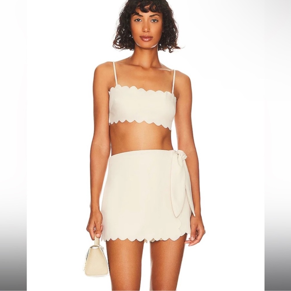 NWT Tularosa Tularosa Nora Crop Top & Skort Set